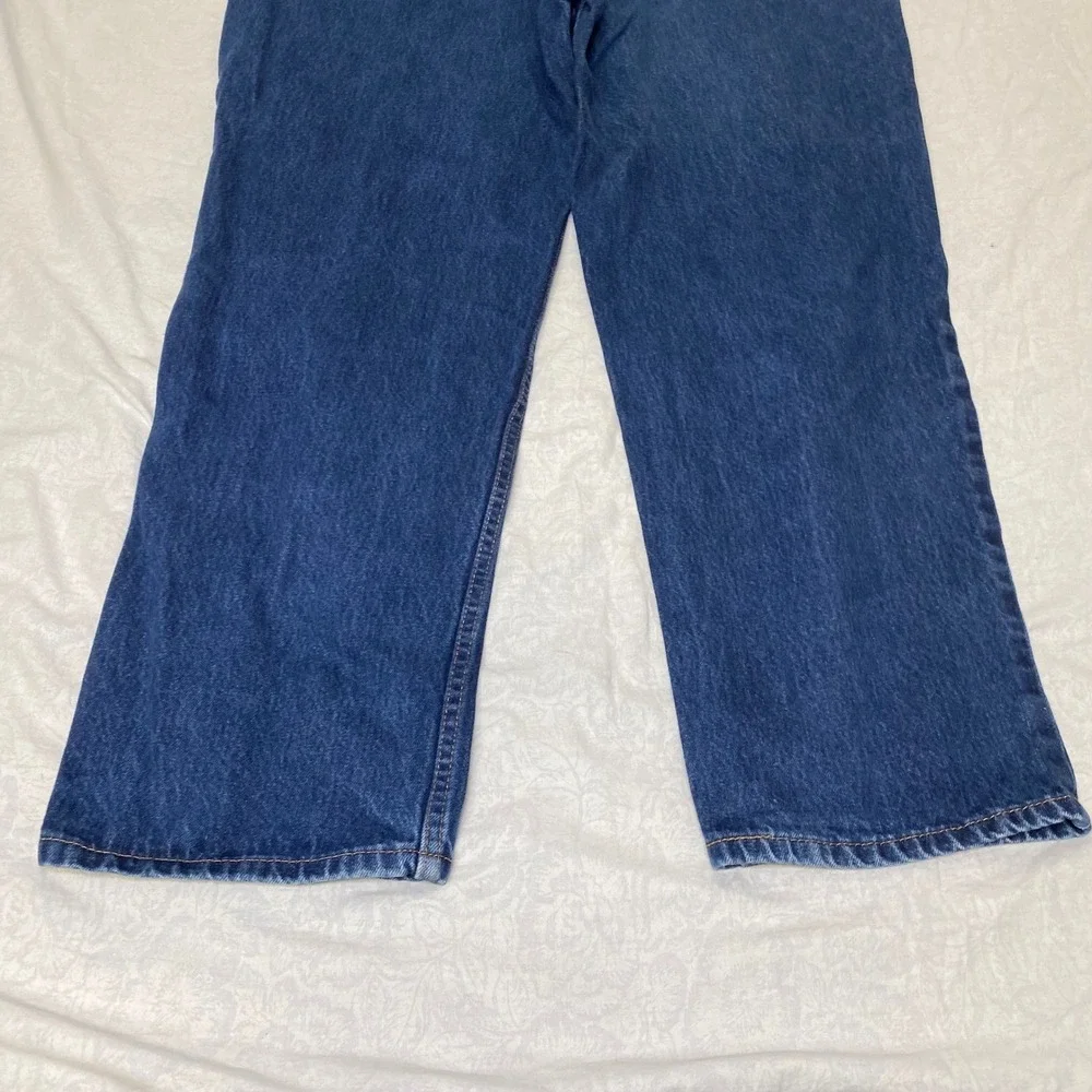 Levi's 550 Relaxed Fit Men's Jeans W42 L32 Blue Tapered Denim Pants